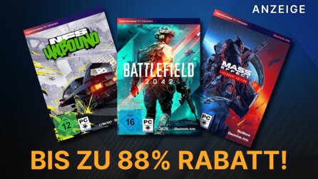 Bis zu 88% günstiger: PC-Spiele wie Battlefield und Mass Effect im Angebot – aber nicht bei Steam!