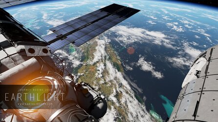 Earthlight - Interaktiver 4K-Trailer zur Astronauten-Simulation