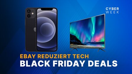 Frühe Black-Friday-Angebote bei ebay: TVs und Smartphones [Anzeige]