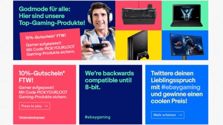 Gaming-Hub bei eBay - Die ganze Zocker-Beute an einem Ort