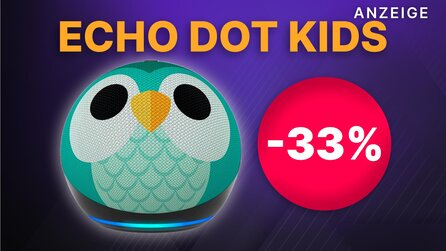 Amazon Angebot: Echo Dot Kids mit speziellen Inhalten für Kinder jetzt deutlich günstiger