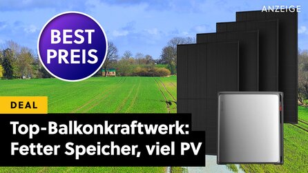 4 kWh Markenspeicher, 2000 Watt PV-Module, versandkostenfrei und reduziert - das nenne ich mal ein gescheites Balkonkraftwerk!