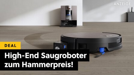 High-End-Saugroboter, der ganz an den Rand kommt, Ecken sauber bekommt, wischt und alles zum Hammerpreis!
