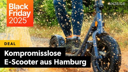 Wer einen anderen E-scooter kauft, ist selber schuld: Dieses High-End-Modell aus Deutschland ist der King am Black Friday!