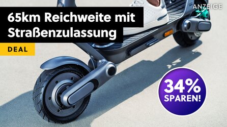 Eine der steilsten Straßen in Deutschland hat 18% Steigung - dieser Roller schafft viel mehr, hat 65 Kilometer Reichweite und ist im Angebot!