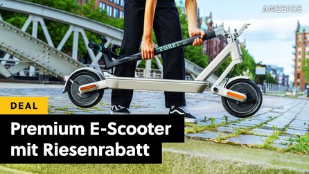 Die ganzen China-Roller können einpacken: Dieser E-Scooter aus Hamburg mit fast 900 Watt und Straßenzulassung sorgt für Frust in Fernost!