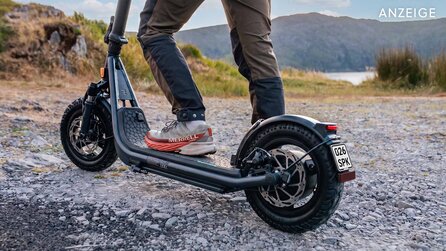 E-Roller-Hit mit 12,5 Zoll Luftreifen, Frontfederung + Scheibenbremsen jetzt günstiger: Diese Hamburger Marke lässt billige China-Scooter alt aussehen