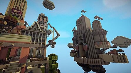 Eindrucksvolle Minecraft-Welten - Großbauten aus Klötzchen