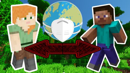 Minecraft will euch jetzt beibringen, in der Coronakrise Abstand zu halten