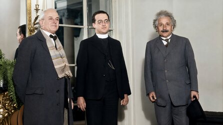 »Ihre Physik ist abscheulich«: Ausgerechnet ein Priester prägte unser Bild vom Universum – doch Albert Einstein stellte sich offen gegen ihn