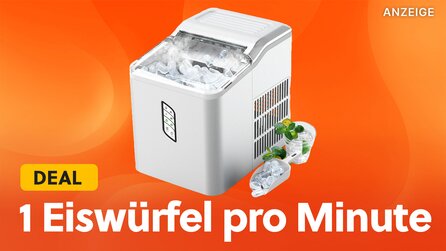 Diese Eiswürfelmaschine auf Amazon sorgt für kalte Drinks im Minutentakt – Und gerade ist sie sogar reduziert!