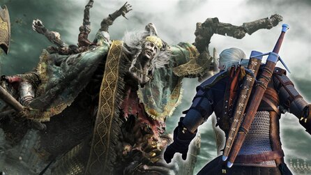 Geralt in Elden Ring: Ein Spieler kämpft genau wie der berühmte Hexer