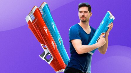 Elektrische Wasserpistole für 170 Euro hat sogar ein taktisches Display und mehrere Feuermodi