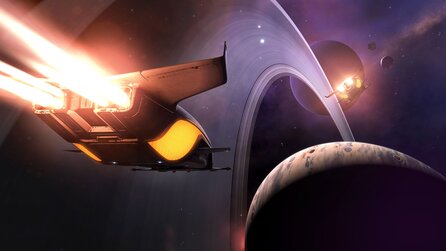 Elite: Dangerous - Spielergruppe organisiert Expedition zu entlegenem System, Anmeldung läuft