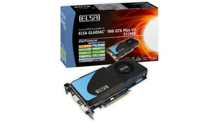 ELSA - Kürzere GeForce 9800GTX+ mit besserer Kühlung
