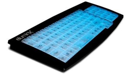 Eluminx: Beleuchtete Tastatur