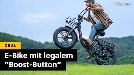 Mehr Reichweite als jeder E-Scooter: Dieses E-Bike hat uns im Test überzeugt und jetzt bekommt ihr es stark reduziert bei Amazon!