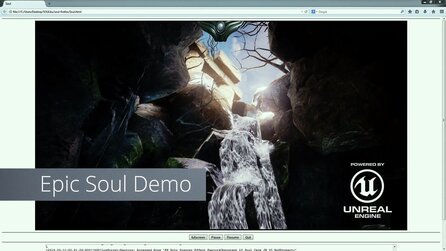Unreal Engine 4 in Firefox ohne Plugins - Mozilla und Epic Games mit Techdemos auf der GDC