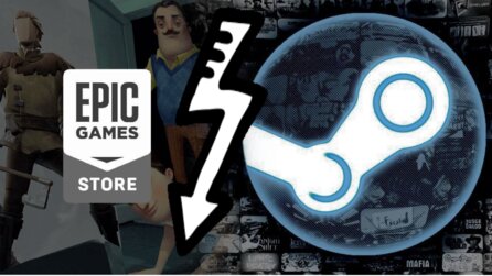 Steam vs. Epic Store - Konkurrenzkampf laut Analyst für schwächelnde PC-Spiele-Umsätze verantwortlich