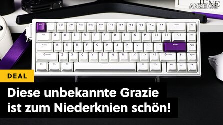 Ich hatte noch nie eine schönere Tastatur – diese Grazie setzt komplett auf Magnete und ihr bekommt sie verdammt günstig!