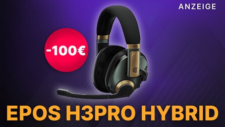 Epischer Sound mit Dolby Atmos für PC + PS5: Wireless Gaming Headset EPOS H3Pro Hybrid 100€ günstiger