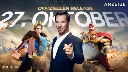 Ziehe mit Benedict Cumberbatch gemeinsam in die Schlacht! „Era of Conquest“ geht am 27.10. online!