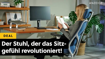 Haltung bewahren – auch nach 8 Stunden Sitzen: Dieser Stuhl denkt für euch mit und ihr spart dabei sogar 100€!
