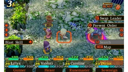 Etrian Mystery Dungeon - Screenshots