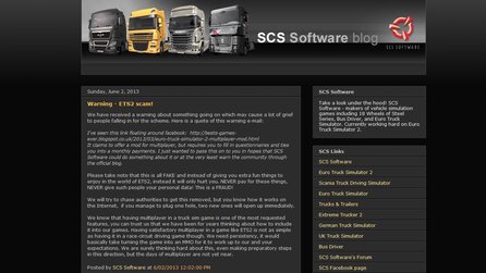 Euro Truck Simulator 2 - Warnung vor Abzock-Mod