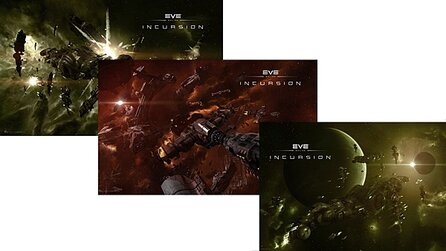 Eve Online - Offizielle Games-Wallpaper zum Incursion-Addon