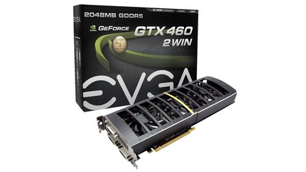 EVGA Geforce GTX 460 2Win - Zwei GPUs für 3D Surround und 4 Monitore