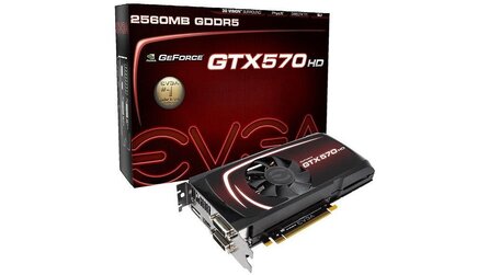 EVGA Geforce GTX 570 HD - Vier Ausgänge und 2,5 GByte Videospeicher
