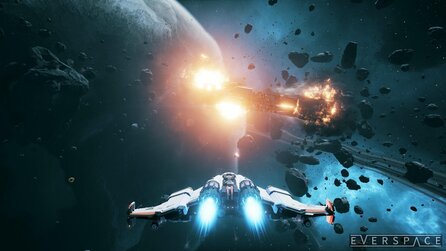 3D-Grafik im Wandel der Zeit - Explosionen in Everspace