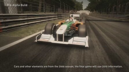 F1 2010 - Video-Tagebuch zeigt realistische Rennen