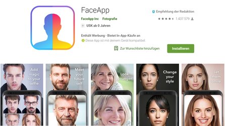 FaceApp - Sicherheitsbedenken gegen gehypte Foto-App für Android und iOS