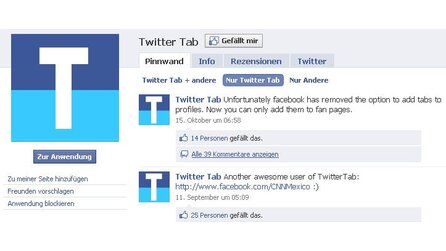 Facebook - Anwendungen