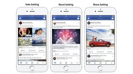 Facebook - Maßnahmen gegen Like-und Kommentar-Bettelei