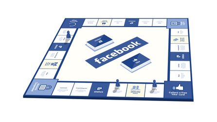 Facebook - Das Brettspiel - Konzeptzeichnungen