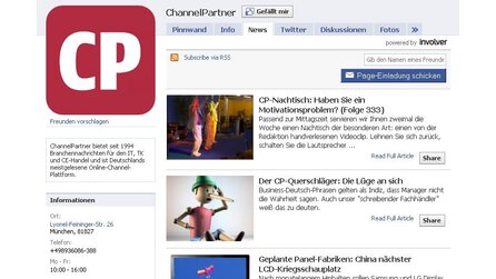 Facebook - Fan werden