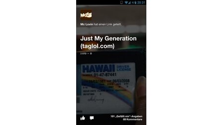 Facebook Home - Screenshots