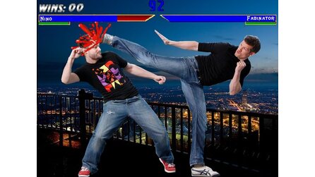 Nino vs. Fabian - Beat em up-Wettbewerb