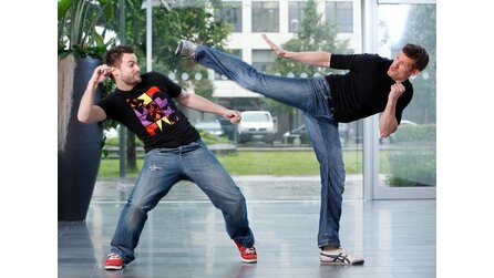 Nino vs. Fabian - Beat em up-Wettbewerb