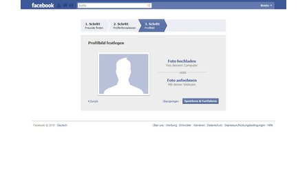 Facebook - Account registrieren