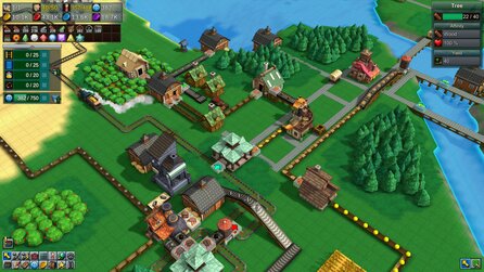 Factory Town - Screenshots zum Factorio-artigen Aufbauspiel
