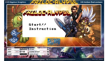 Blizzard - Failoc-Alypse: Minispiel mit Space-Marine, Draenei und Hexendoktor