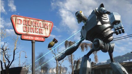 Fallout 4 - Dank Mod: Gigant aus dem All auf Zerstörungstour
