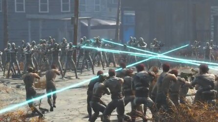 Fallout 4 - Das passiert, wenn 50 Synths gegen 50 Raider kämpfen