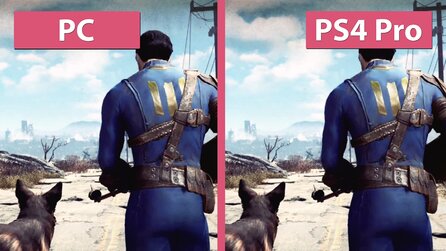 Fallout 4 - PC gegen PS4 Pro im Vergleichs-Video