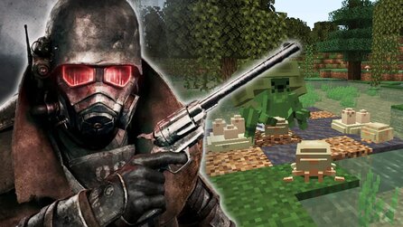Ihr könnt jetzt Fallout in Minecraft spielen, samt Kreaturen, Strahlung und sogar dem Schlossknack-Minispiel