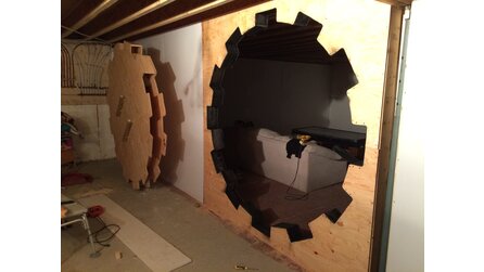 Fallout 4 - Bilder einer selbstgebauten Vault-Tür